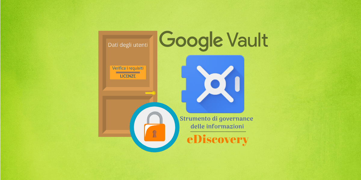 Conserva i tuoi dati con Google Vault