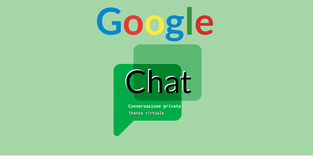 Due modalità di comunicare con Google Chat