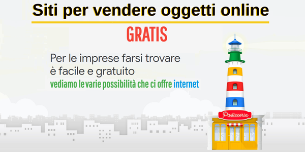 Siti per vendere oggetti online gratis